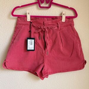 PAIGE High Waist Pink Shorts